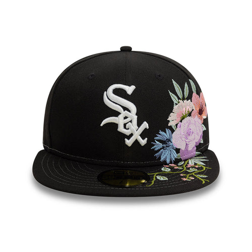 Chicago White Sox Floral 59Fifty MLB Vintage Snapback Baseball Cap Adjustable Streetwear Hat