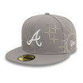Atlanta Braves Zodiac 59Fifty Fitted MLB Vintage Snapback Baseball Cap Adjustable Streetwear Hat