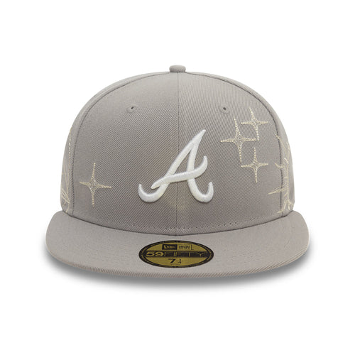 Atlanta Braves Zodiac 59Fifty Fitted MLB Vintage Snapback Baseball Cap Adjustable Streetwear Hat