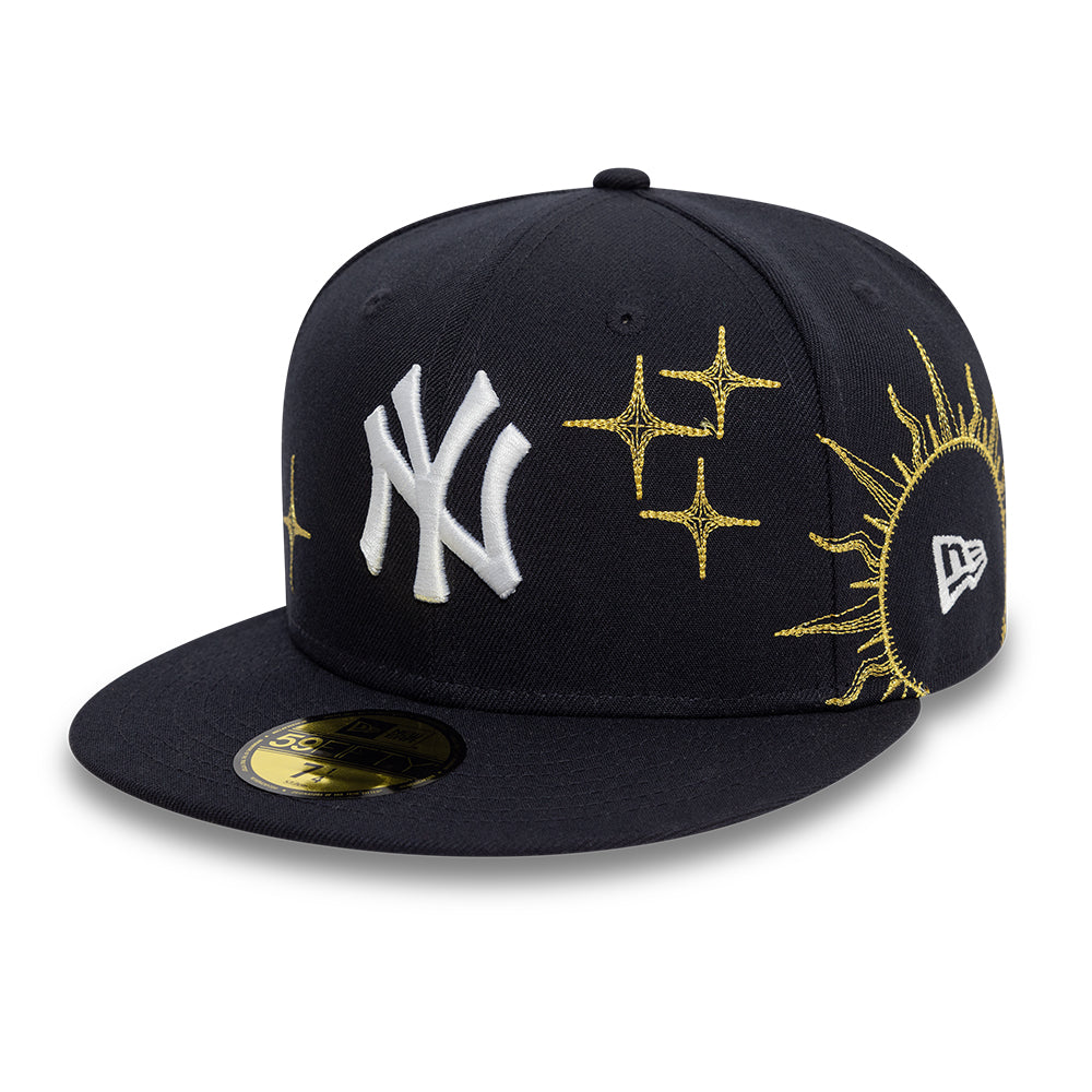 New York Yankees Zodiac 59Fifty Fitted MLB Vintage Snapback Baseball Cap Adjustable Streetwear Hat