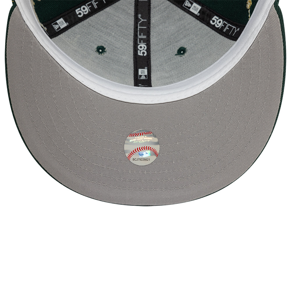 Oakland Athletics Zodiac 59Fifty Fitted MLB Vintage Snapback Baseball Cap Adjustable Streetwear Hat
