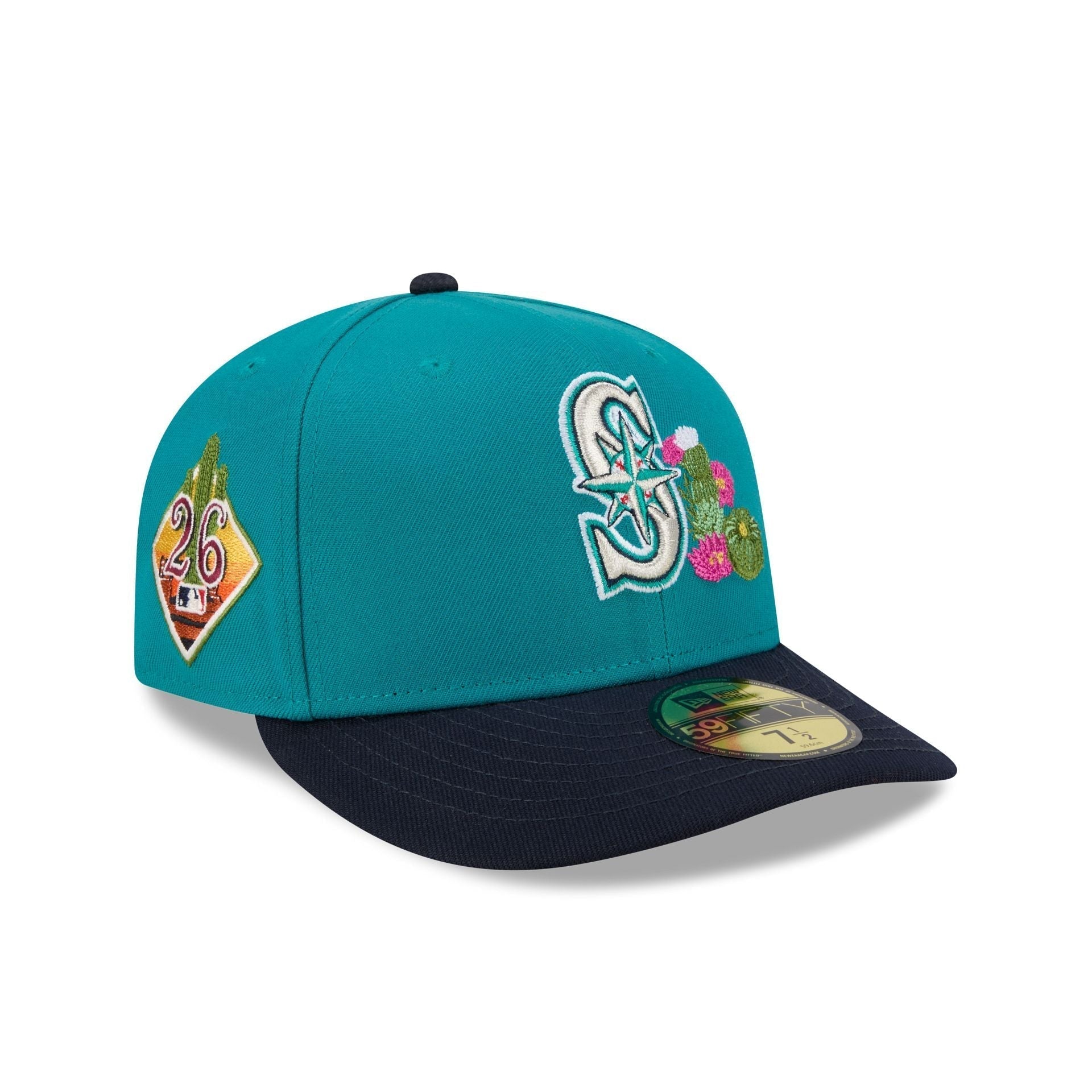 Seattle Mariners Spring Training 2026 59Fifty Fitted MLB Vintage Snapback Baseball Cap Adjustable Streetwear Hat