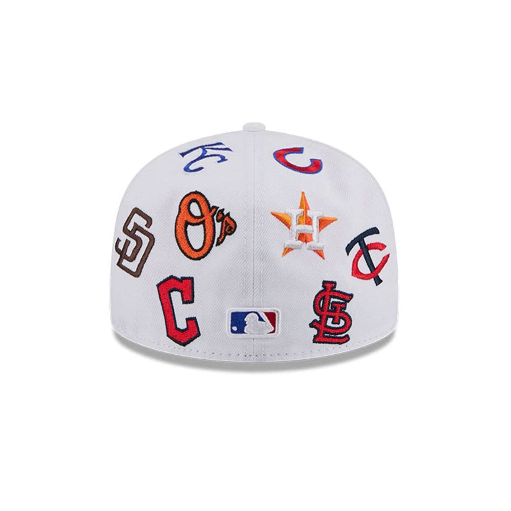All Over Patch 59Fifty Fitted MLB Vintage Snapback Baseball Cap Adjustable Streetwear Hat