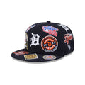Detroit Tigers All Over Patch 59Fifty MLB Vintage Snapback Baseball Cap Adjustable Streetwear Hat