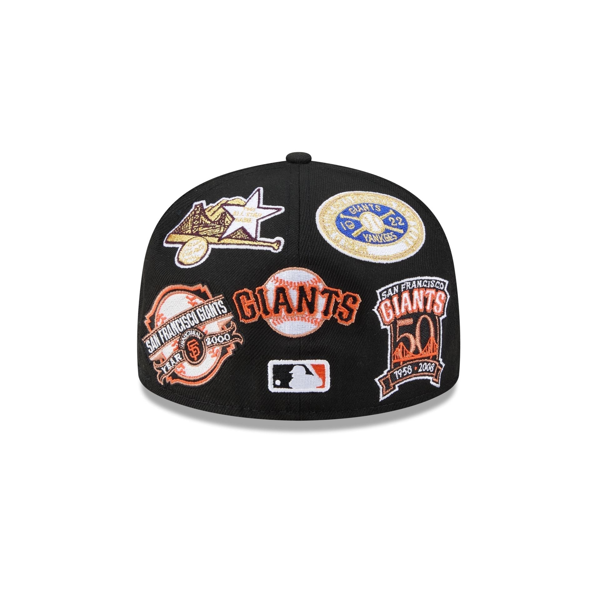 San Francisco Giants All Over Patch 59Fifty Fitted MLB Vintage Snapback Baseball Cap Adjustable Streetwear Hat