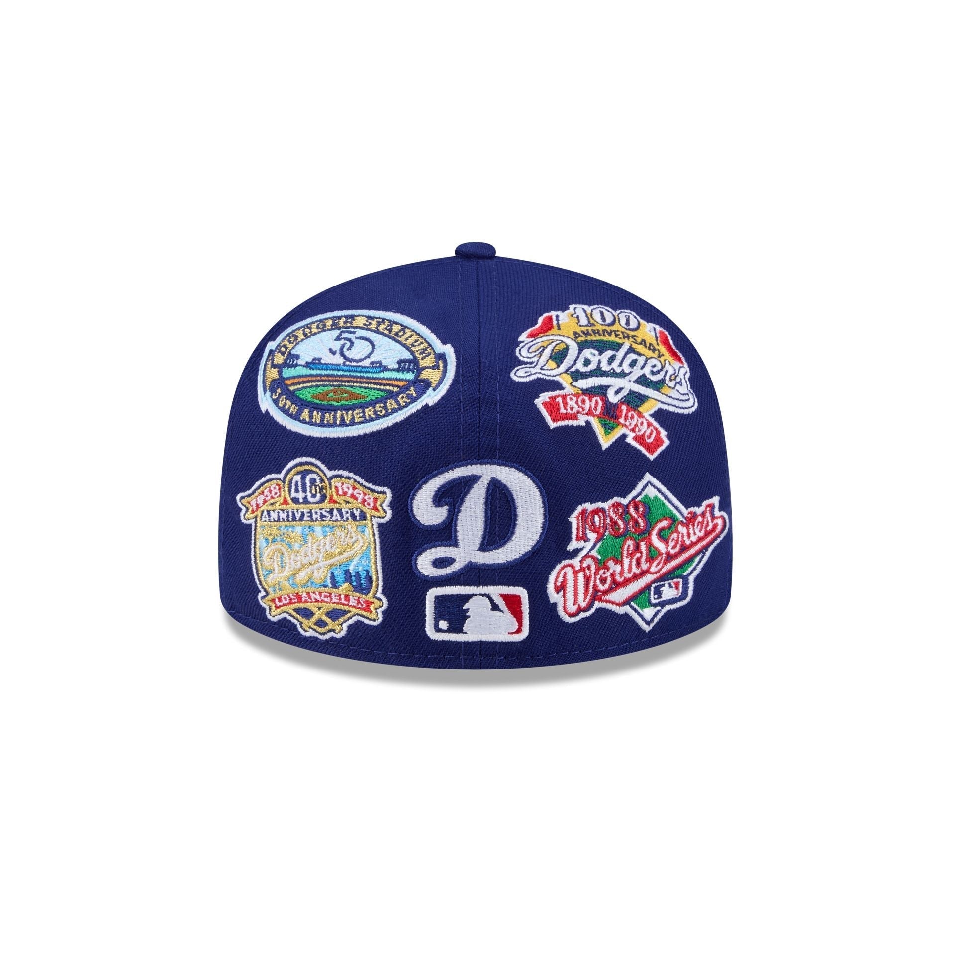 Los Angeles Dodgers All Over Patch 59Fifty MLB Vintage Snapback Baseball Cap Adjustable Streetwear Hat
