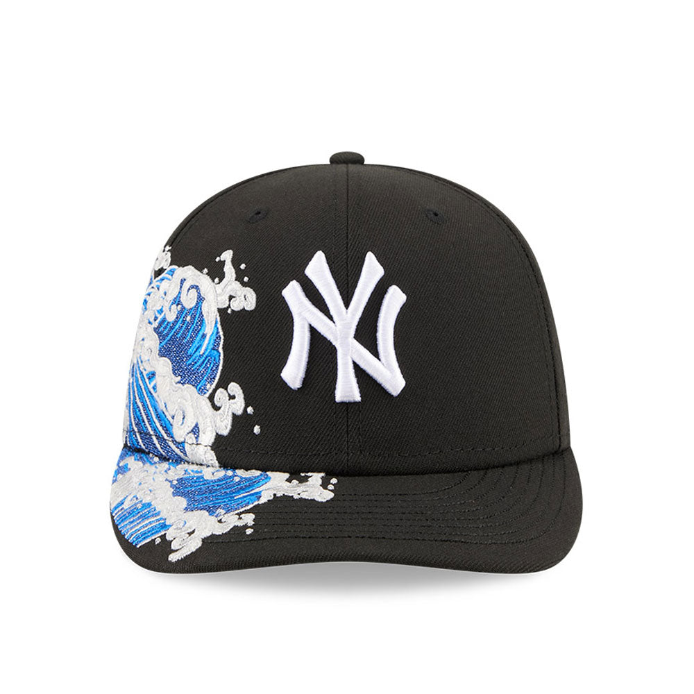 New York Yankees Waves 59Fifty Fitted MLB Vintage Snapback Baseball Cap Adjustable Streetwear Hat