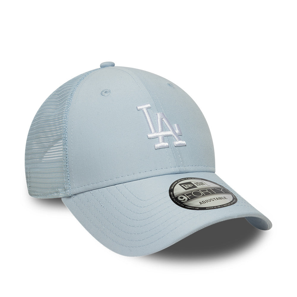 Los Angeles Dodgers Homefield 9Forty Snapback Trucker Light Blue MLB Vintage Snapback Baseball Cap Adjustable Streetwear Hat