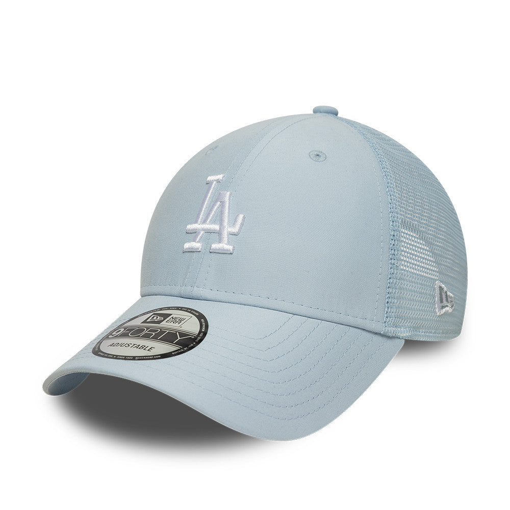 Los Angeles Dodgers Homefield 9Forty Snapback Trucker Light Blue MLB Vintage Snapback Baseball Cap Adjustable Streetwear Hat