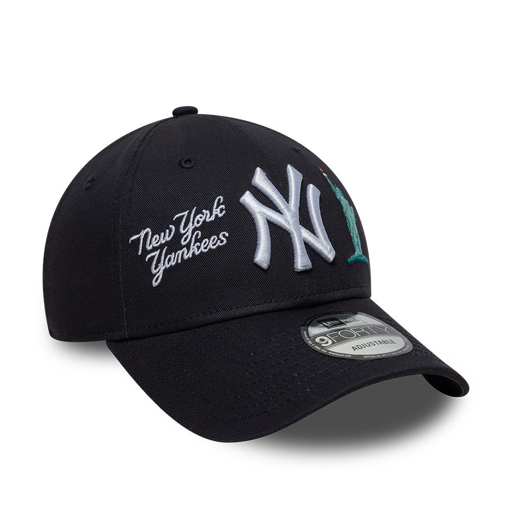 New York Yankees City Icon 9Forty Strapback MLB Vintage Snapback Baseball Cap Adjustable Streetwear Hat