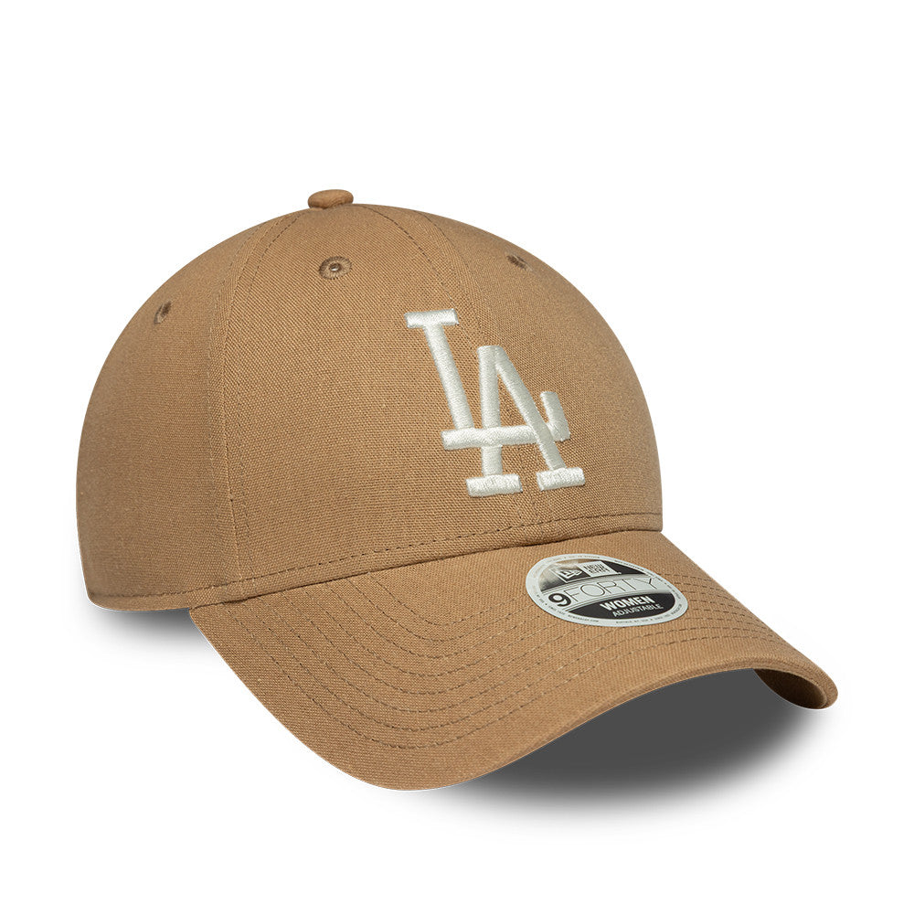 Los Angeles Dodgers Linnen 9Forty Women Strapback Snapback MLB Vintage Snapback Baseball Cap Adjustable Streetwear Hat