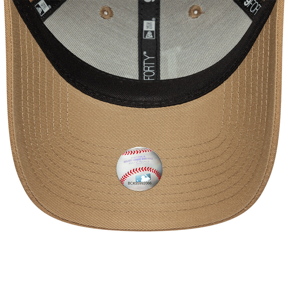 Los Angeles Dodgers Linnen 9Forty Women Strapback Snapback MLB Vintage Snapback Baseball Cap Adjustable Streetwear Hat