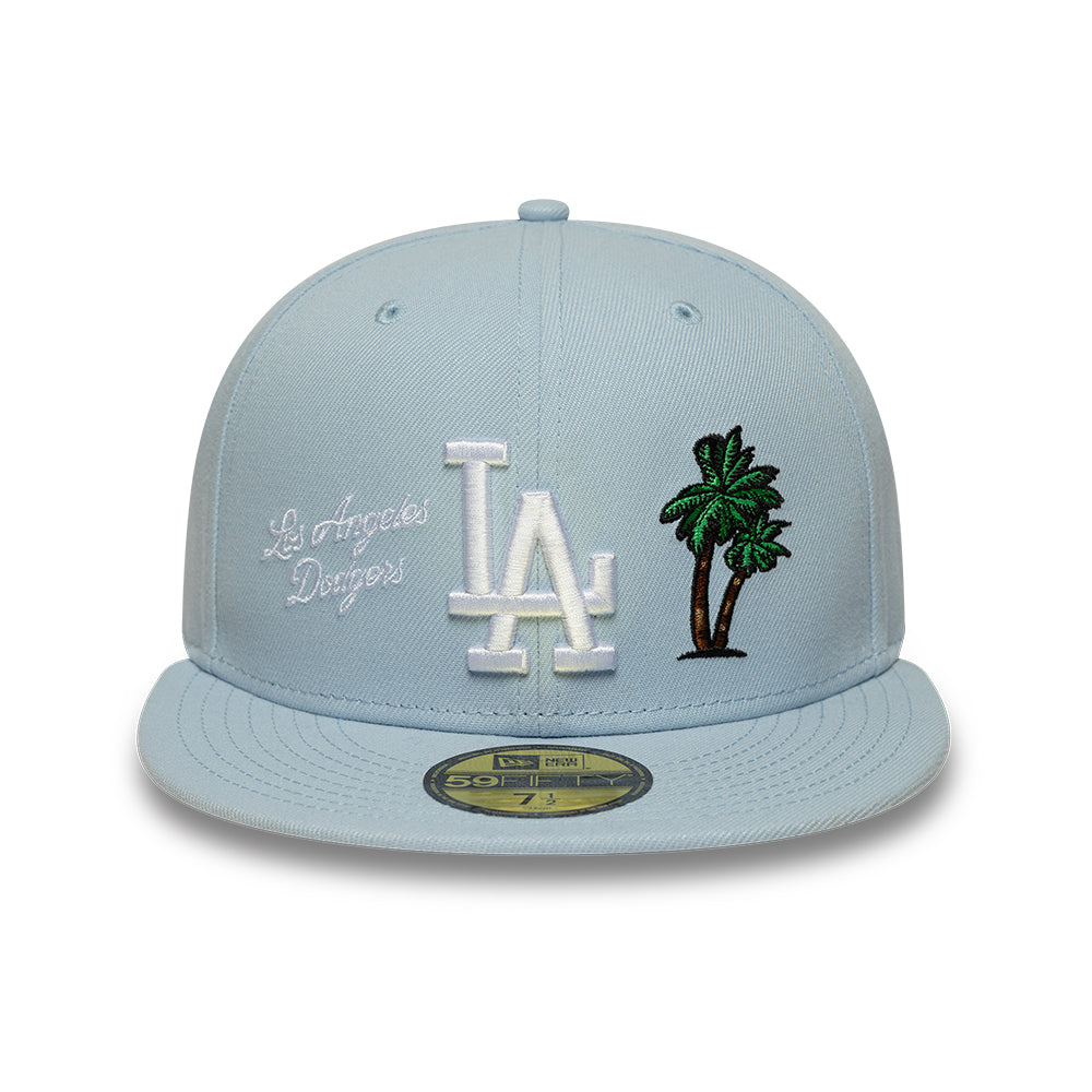 Los Angeles Dodgers Floral 59Fifty MLB Vintage Snapback Baseball Cap Adjustable Streetwear Hat