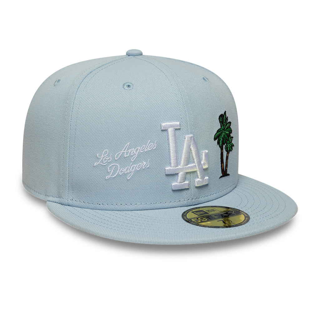 Los Angeles Dodgers City Icon 59Fifty Fitted MLB Vintage Snapback Baseball Cap Adjustable Streetwear Hat