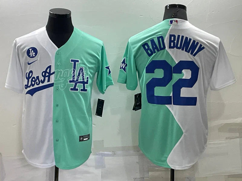 Los Angeles Dodgers X Bad Bunny Special Edition Jersey MLB Vintage Snapback Baseball Cap Adjustable Streetwear Hat