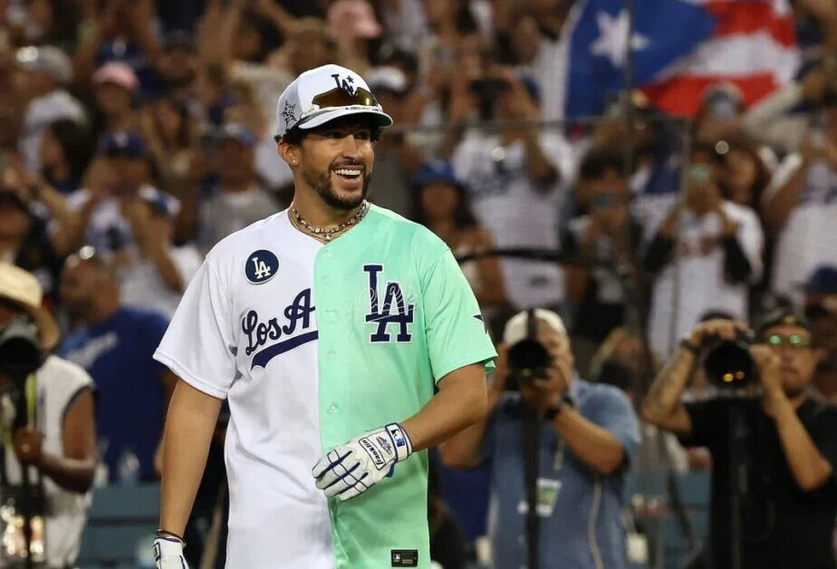 Los Angeles Dodgers X Bad Bunny Special Edition Jersey MLB Vintage Snapback Baseball Cap Adjustable Streetwear Hat