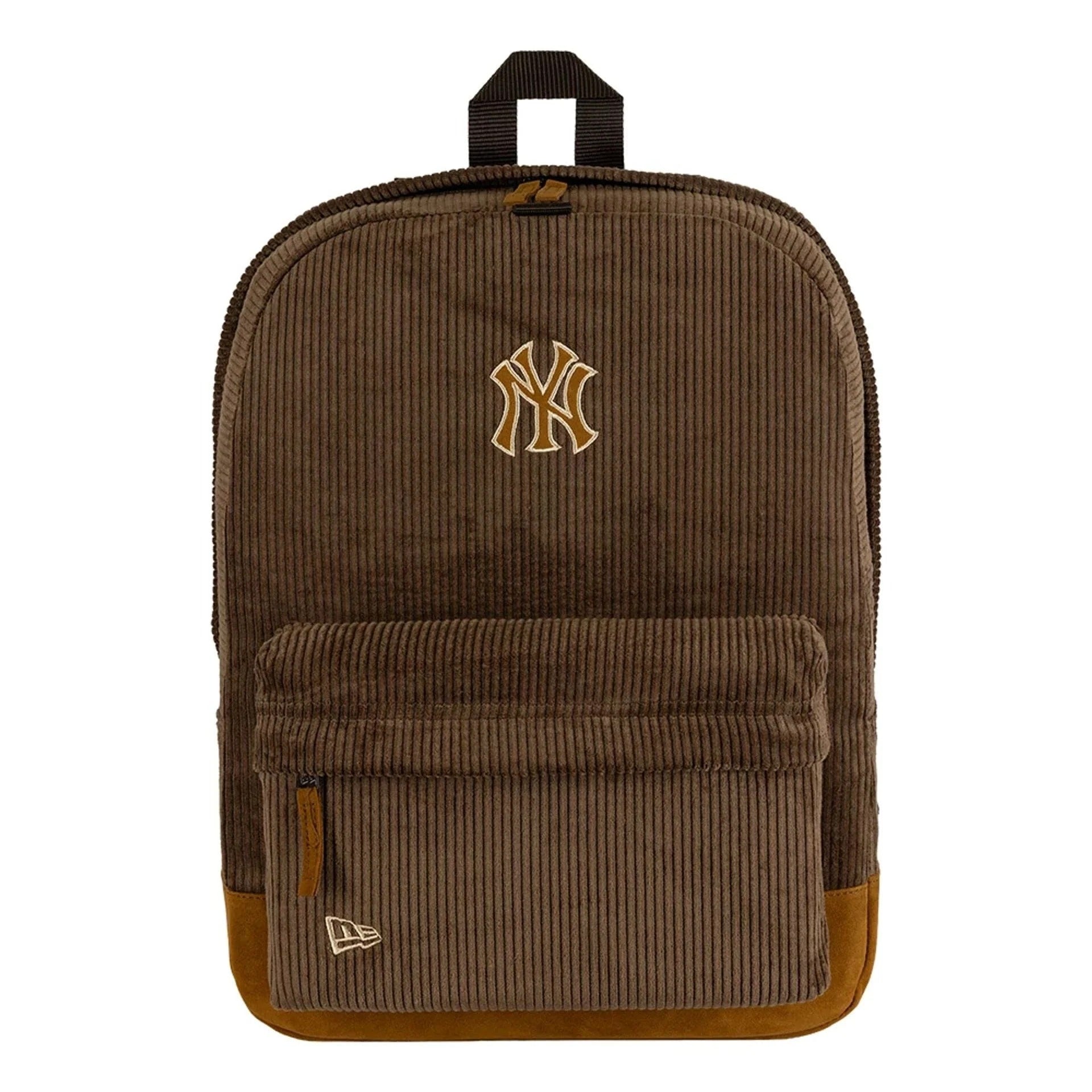 New York Yankees Cord Stadium Backpack Brown MLB Vintage Snapback Baseball Cap Adjustable Streetwear Hat