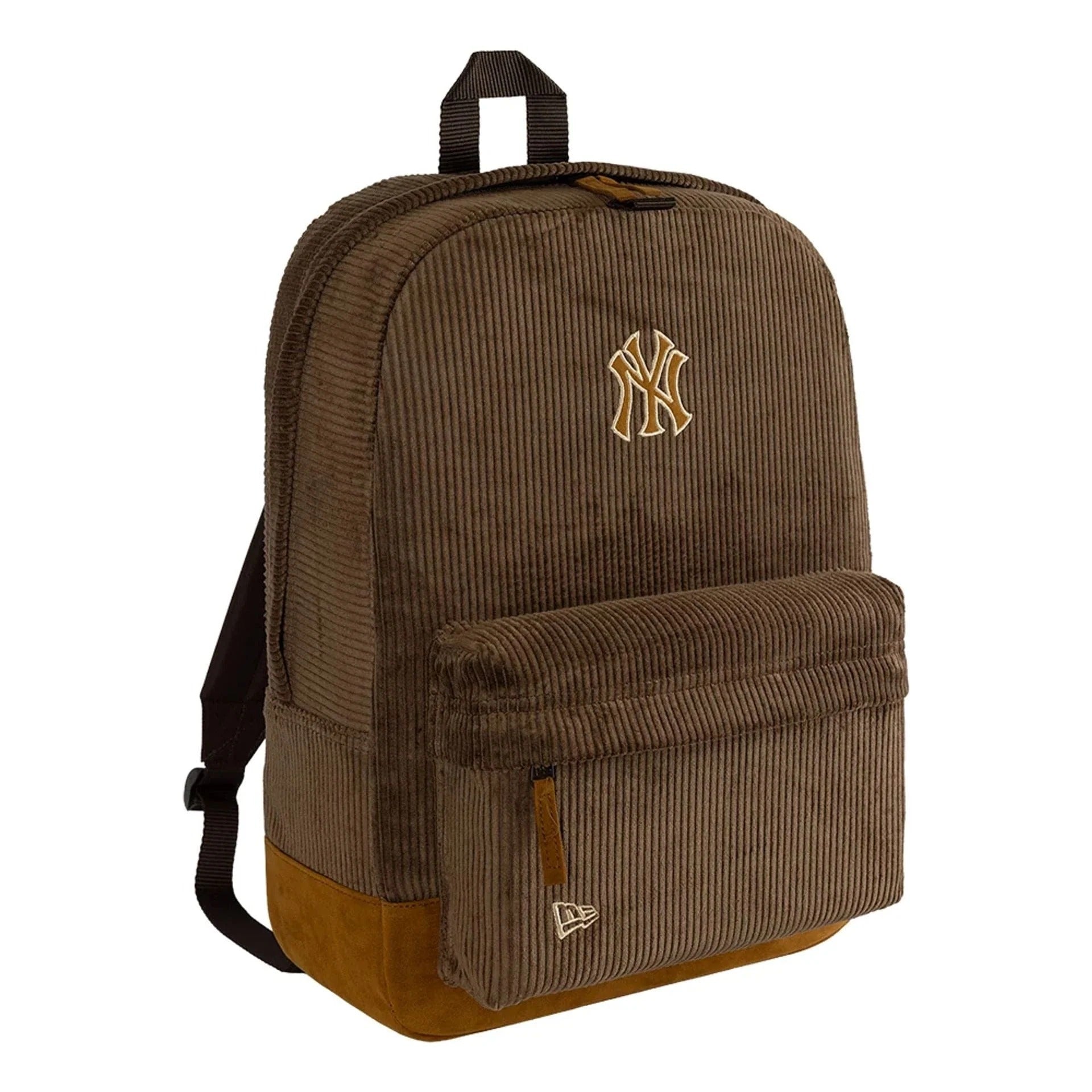 New York Yankees Cord Stadium Backpack Brown MLB Vintage Snapback Baseball Cap Adjustable Streetwear Hat