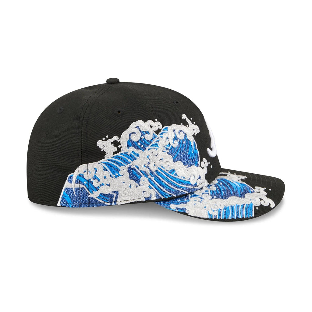Atlanta Braves Waves 59Fifty Fitted MLB Vintage Snapback Baseball Cap Adjustable Streetwear Hat