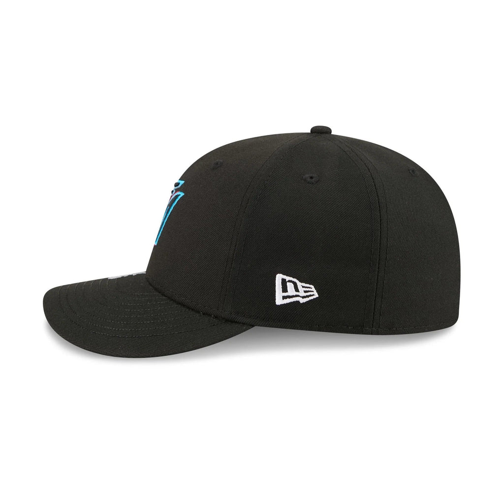 Miami Marlins Waves 59Fifty Fitted MLB Vintage Snapback Baseball Cap Adjustable Streetwear Hat